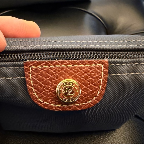 Longchamp Gray Le Pliage Mini Pouch - Picture 2 of 6